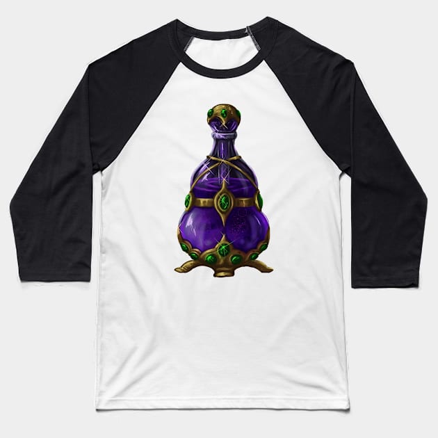 Royal Potion Baseball T-Shirt by Andylever